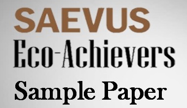 saevus eco achievers olympiad sample paper